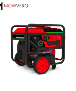 Mowvero 15,000/12,000-Watt Gas Portable Generator with Electric Start & Lift Hook
