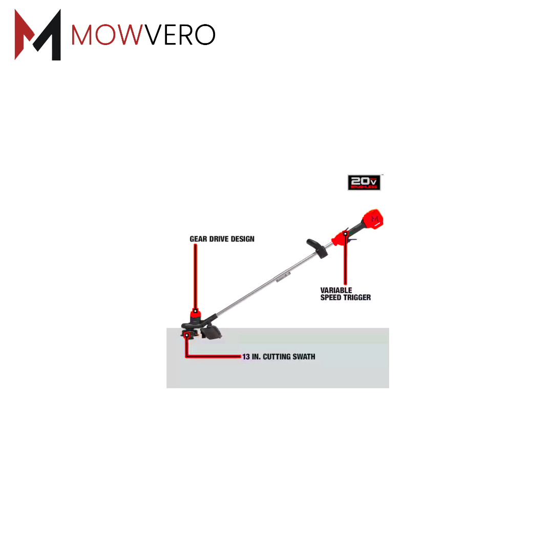 Mowvero 20V MAX 13-Inch Cordless String Trimmer (Tool Only) - Image 4